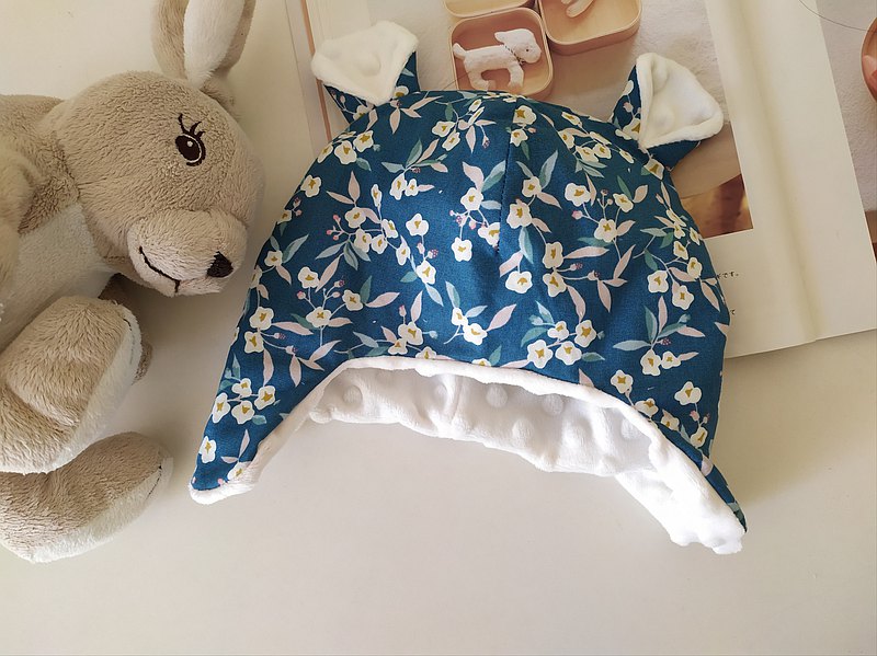 保暖系列:寶寶遮耳熊帽 遮耳 保暖 柔軟