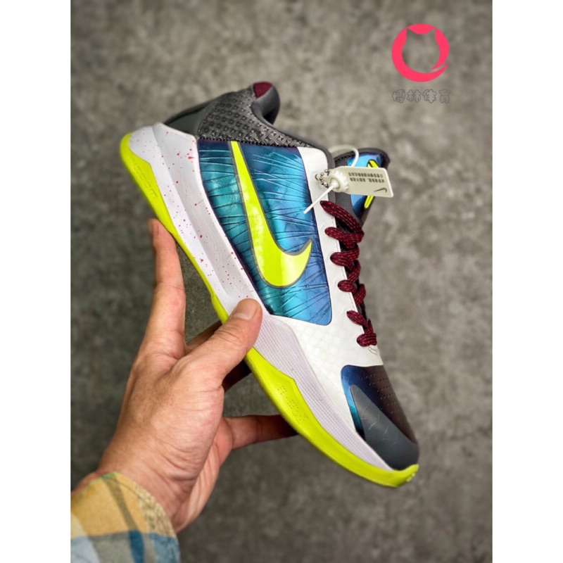 【台灣熱銷】博林體育NIKE ZOOM KOBE 5 PROTRO 科比五代小丑 ZK5 飛線透氣氣墊球鞋 低筒運動鞋 碳纖维