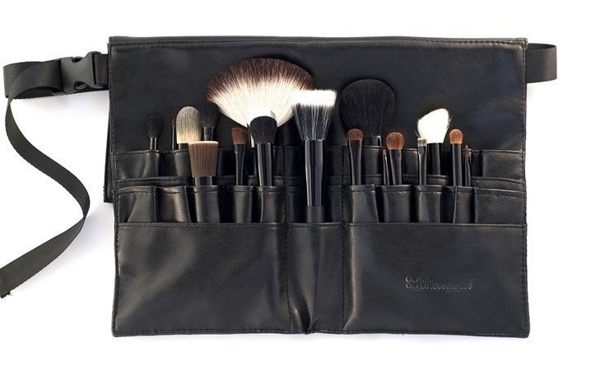 美國 BH Cosmetics 黑色專業化妝刷腰包 新娘秘書 /彩妝師必備工具腰包