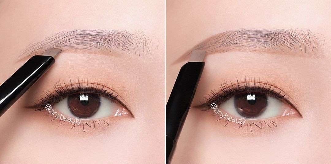 畫自然眉毛STEP2：眉毛定位