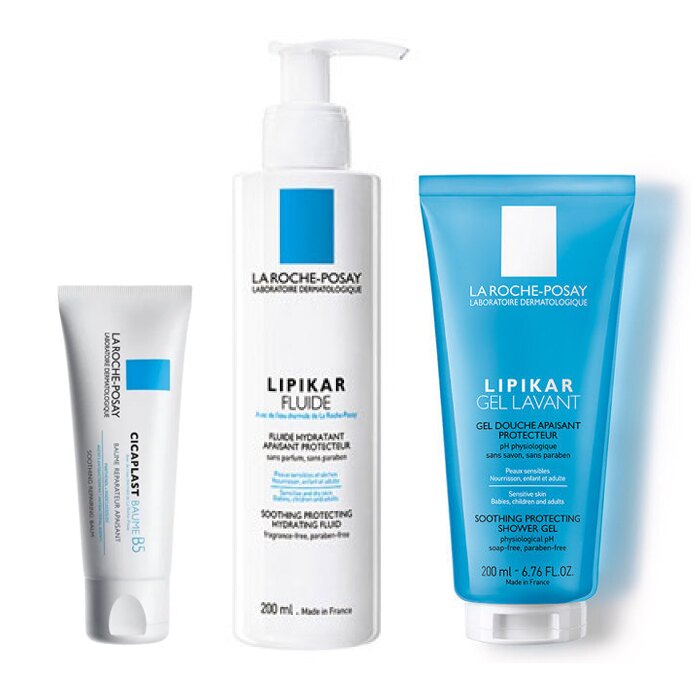 理膚寶水 嬰幼兒保濕修復禮盒(理必佳保濕乳200ml+全面修復霜 40ml)【德芳保健藥妝】