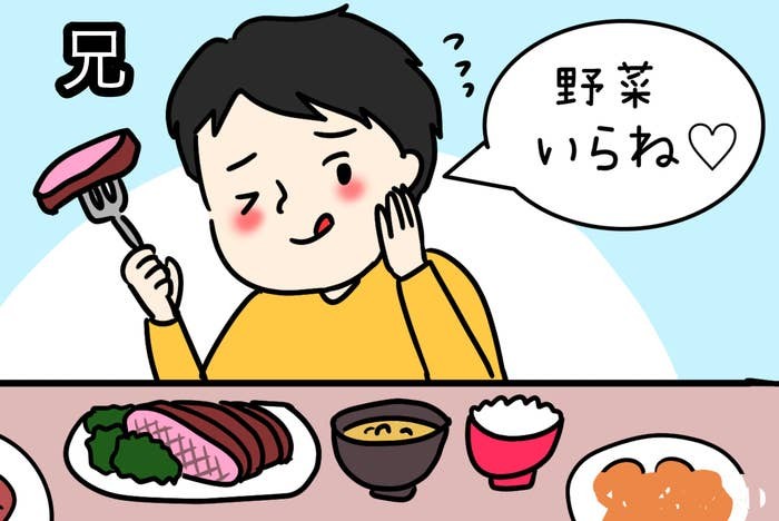 野菜ギライの兄が「ほっともっとの肉野菜炒め」だけは食べる理由