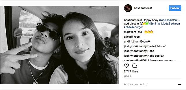 Ini Foto-foto Kebersamaan Chelsea Islan - Bastian Steel