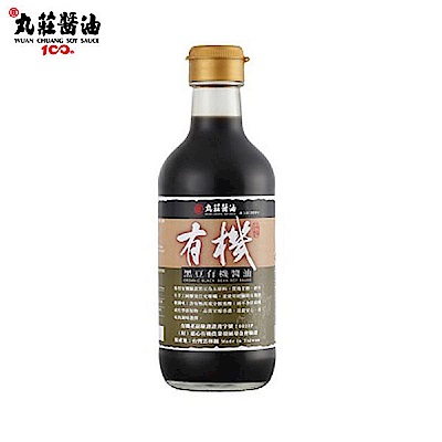 丸莊 黑豆有機醬油清300ml/瓶(共2瓶)