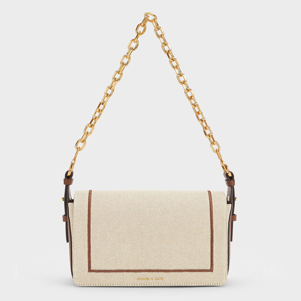 Astra 鍊條帆布腋下包