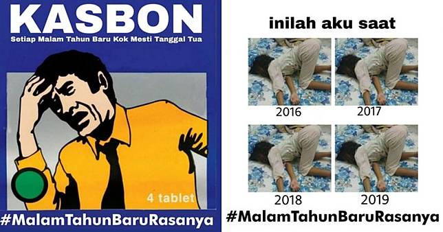 15 Meme lucu MalamTahunBaruRasanya ini kocaknya nggak nahan