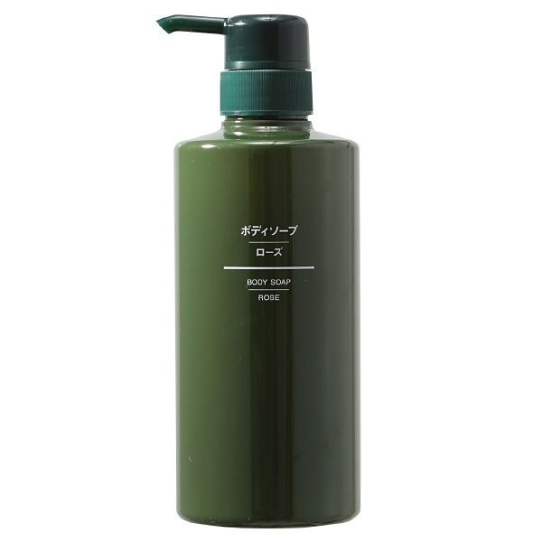 MUJI 無印良品 玫瑰沐浴乳 500ml