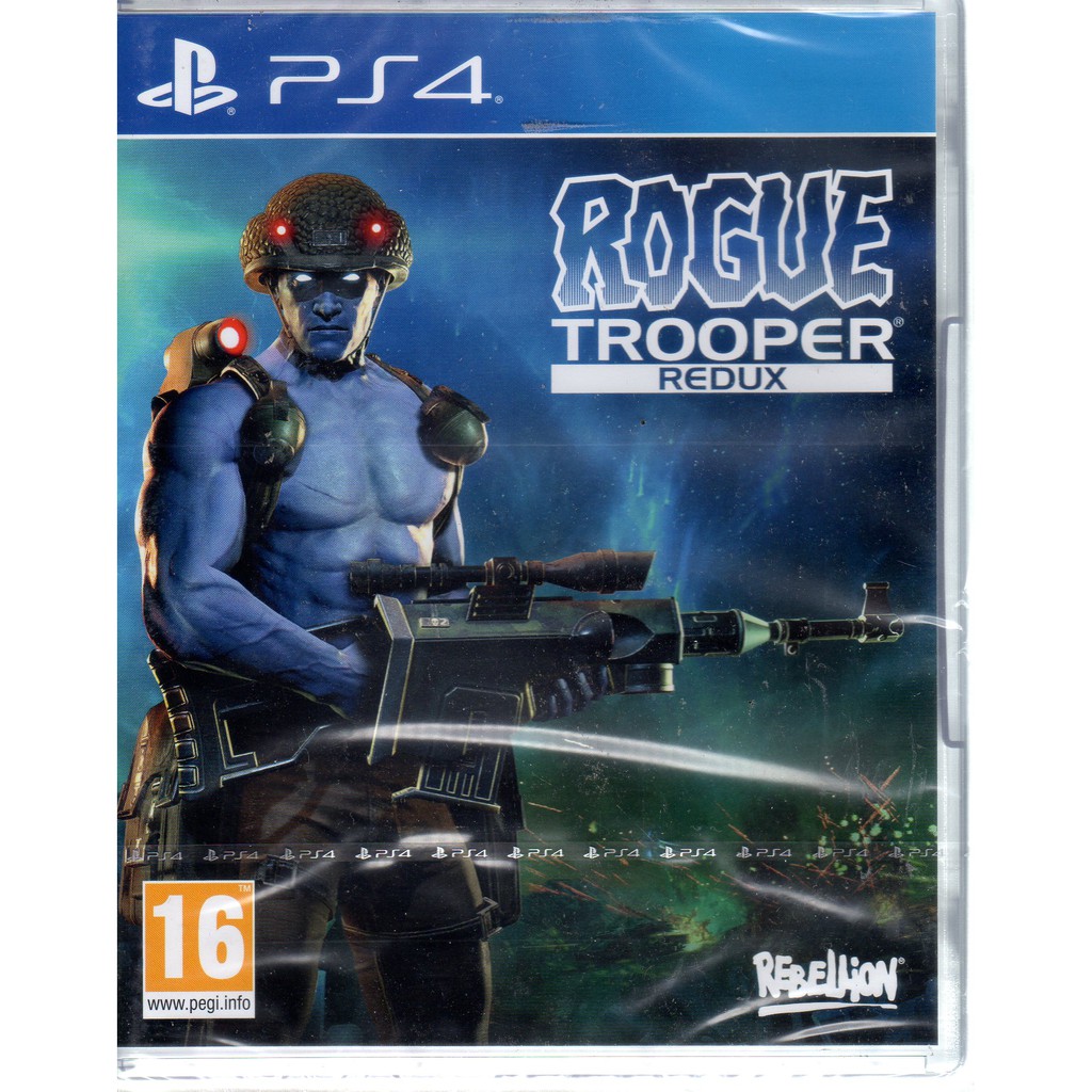 PS4 遊戲俠盜中隊 歸來 Rogue Trooper Redux 英文版全新未拆封※軟體屬於著作權商品，經拆封視同購買，恕無法接受退換貨，謝謝 《俠盜中隊：歸來(Rogue TrooperRedux