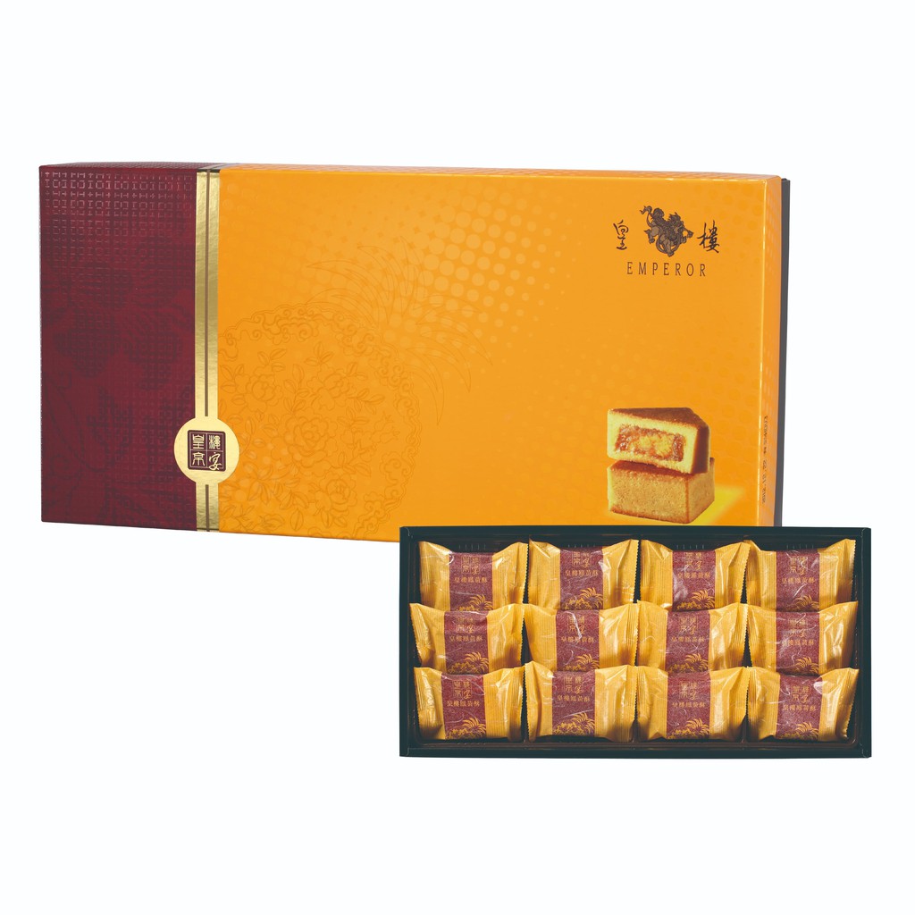 【商品規格】●內容物：鳳黃酥*12●淨重：480g●葷素：葷●尺寸：44*21.7*6.2●提袋：有(隨箱附)【保存期限】標示於盒面上(約常溫50天)【保存方式】請放置陰涼乾燥處，並於開封後儘速食用完