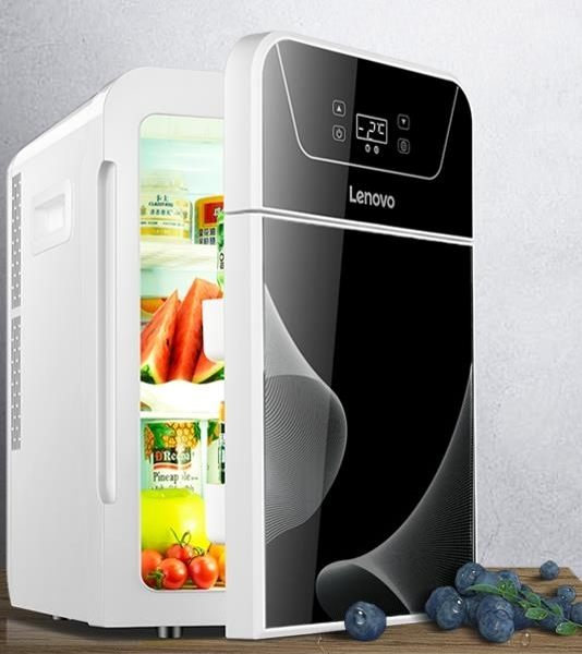 車載冰箱 車載小冰箱迷你小型 車家兩用12V宿舍出租房化妝品制冷手提便攜式 DF 免運 艾維朵