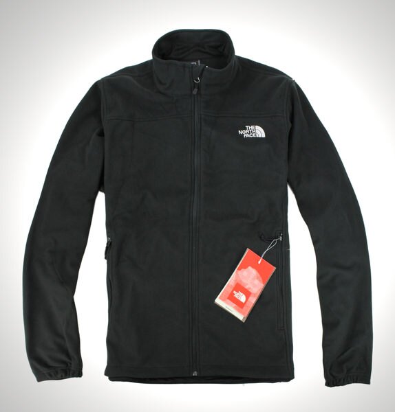 美國百分百【全新真品】The North Face 男 保暖 擋風 拉鍊 外套 立領 夾克 黑綠 免運 M號