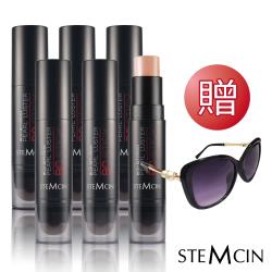 STEMCIN 奶油絲絨毛孔隱形粉底棒(6入組) 贈太陽眼鏡