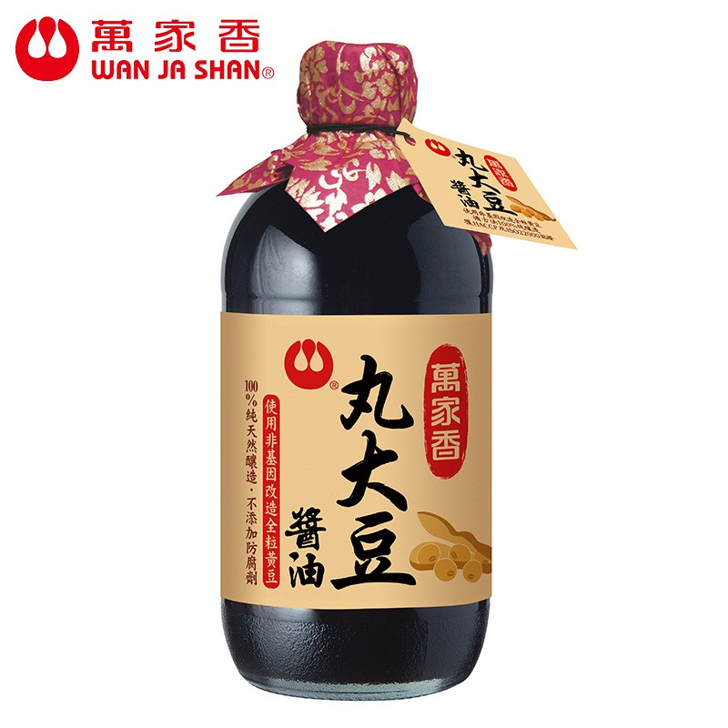 萬家香 丸大豆醬油450ml