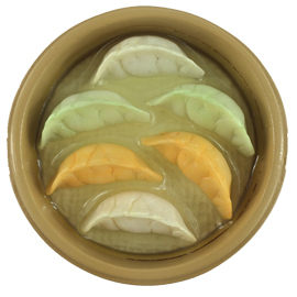 【收藏天地】台灣紀念品＊台灣土產冰箱貼-元寶餃