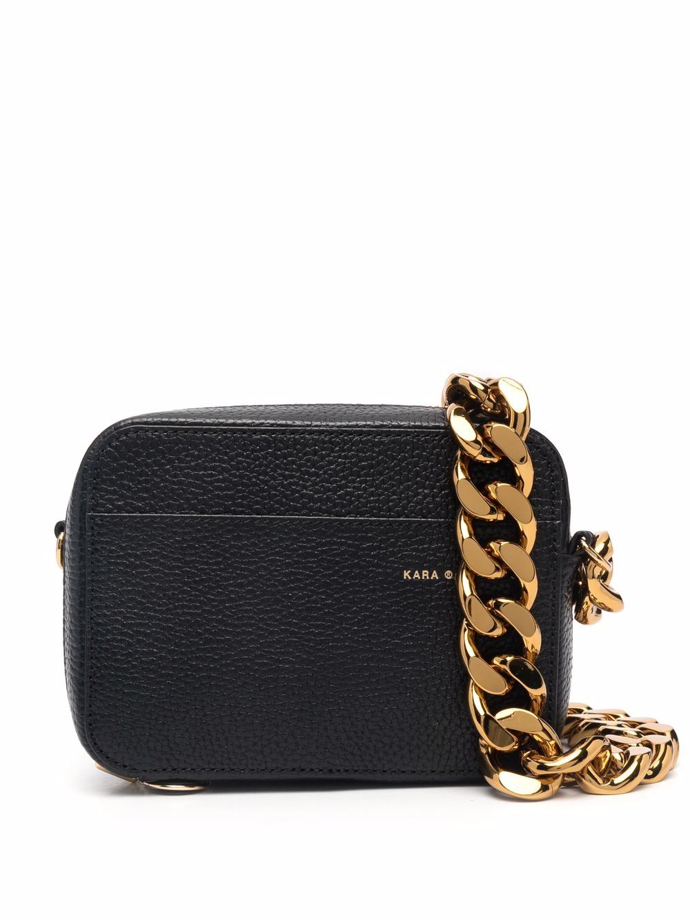 Kara - chunky chain shoulder bag - women - Leather - One Size - Black