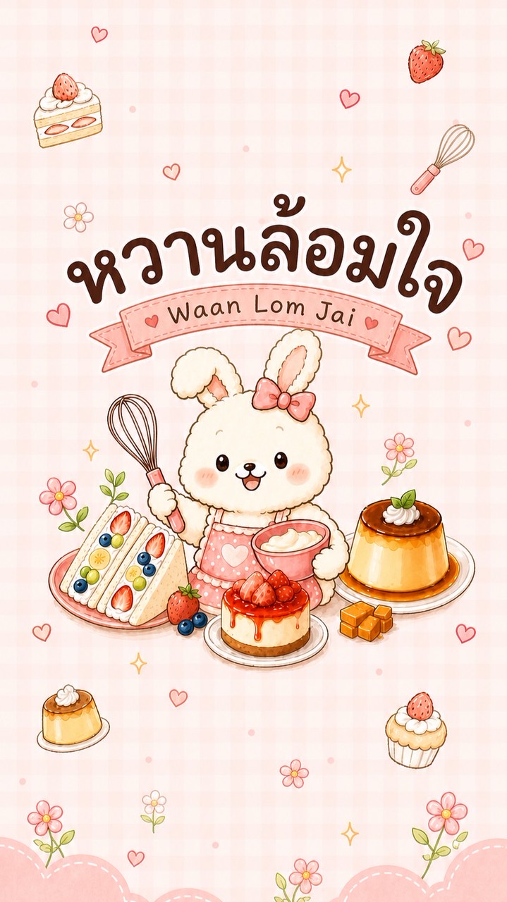 🍰ร้านขนมหวานล้อมใจ💖