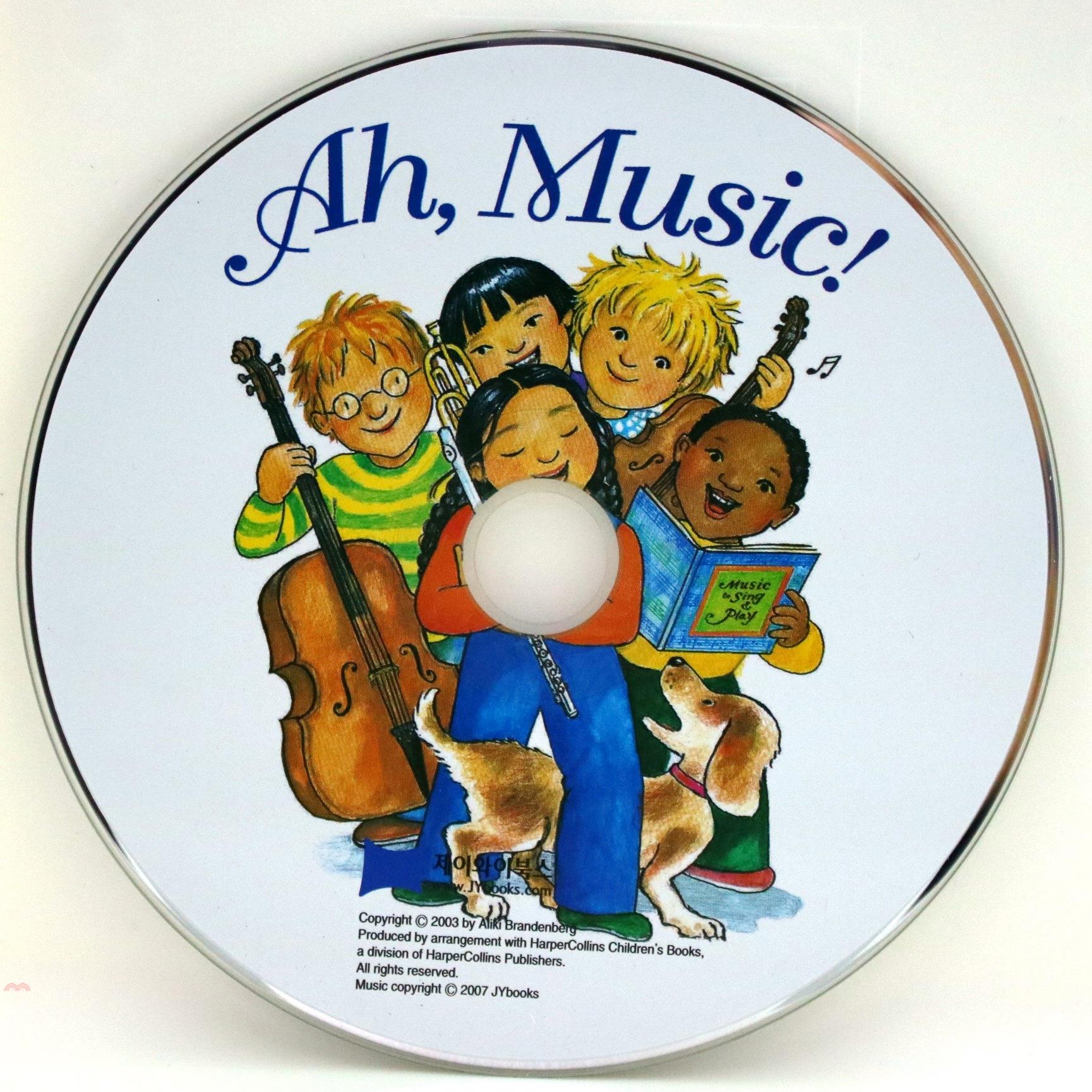 書名：Ah, Music! (1CD only)(韓國JY Books版) 廖彩杏老師推薦有聲書第2年第30週定價：175元ISBN13：9788954905725出版社：JY Books Kr作者：