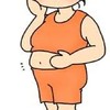 おらこんな腹いやだ (   ×   )ﾀﾎﾟﾝｯ