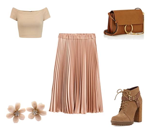 6 Cara Mix and Match Pleated Skirt yang Lagi Trend