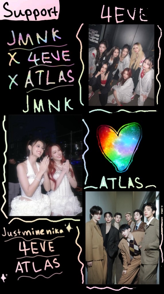 🌸.Support 4EVE x ATLAS x JMNK .🌼