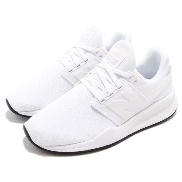 New Balance 慢跑鞋 NB 247 白 黑 二代 運動鞋 黑白 基本款 女鞋【PUMP306】 WS247UDB