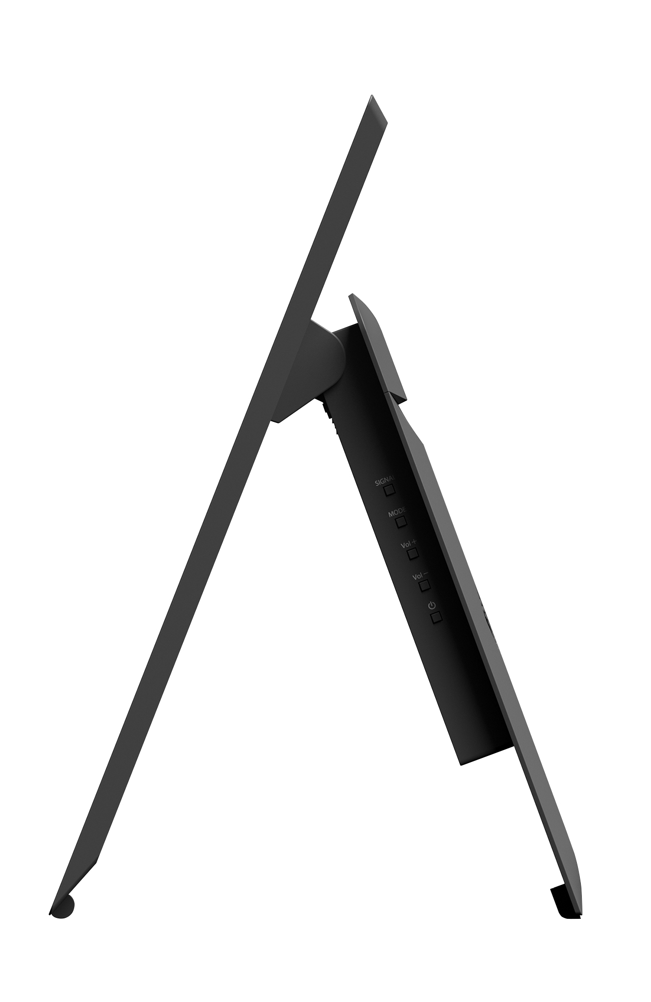 ▲ FORIS NOVA 螢幕外殼採用鑄造鋁，同時擔負 OLED 面板的散熱工作，視訊處理單元分離至獨立的機艙。