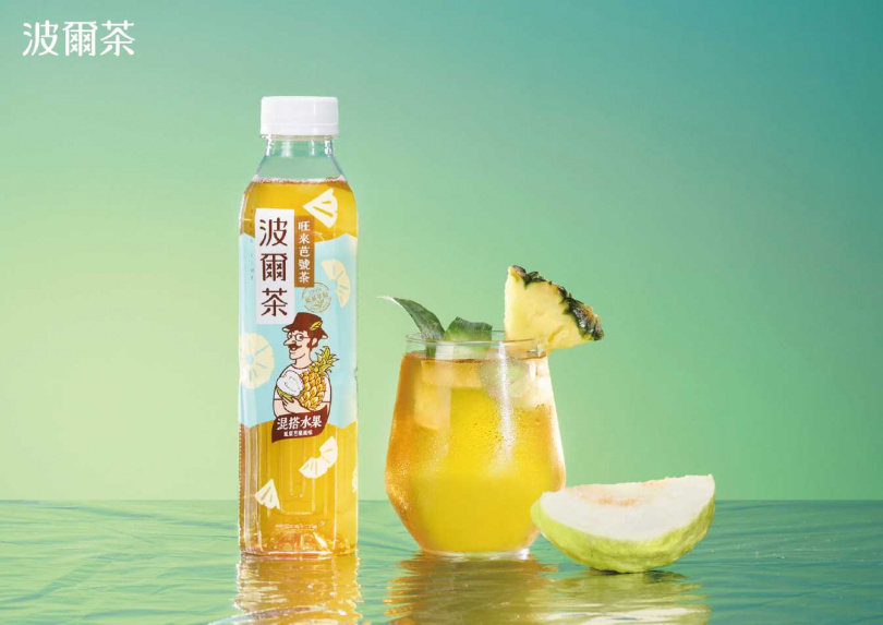 全新口味《旺來芭號茶》鮮明的甜味與酸味，適合搭配清涼調飲(圖／波爾先生提供）