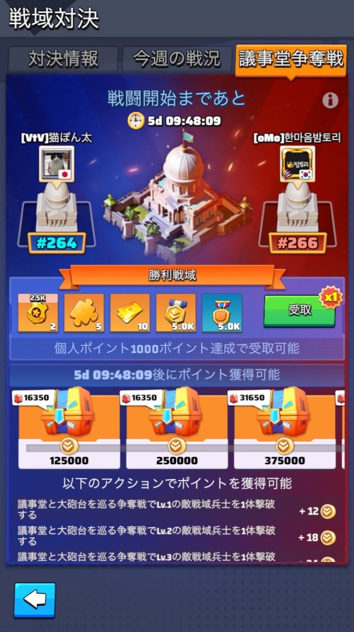 ラストウォー264鯖