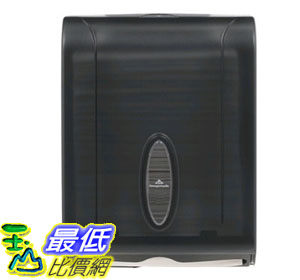 [105美國直購] 紙巾分配器 Georgia-Pacific GP 56650/01 Translucent Smoke Combination C-Fold or Multifold