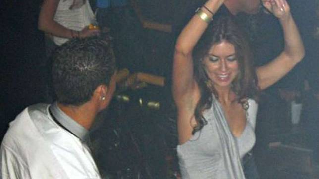 Kate Mayorga saat bersama Cristiano Ronaldo