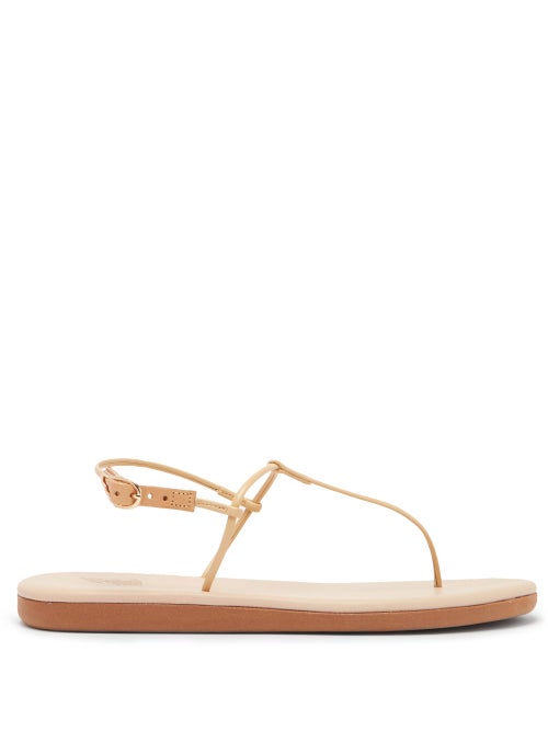Ancient Greek Sandals - Ancient Greek Sandals' beige Katerina sandals are the epitome of elegant, ba
