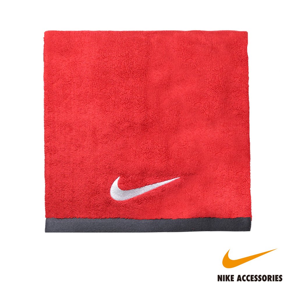 NIKE耐吉 FUNDAMENTAL TOWEL 大浴巾-紅色(60x120cm)[NET17643LG]