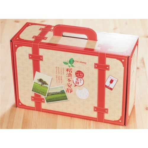 【池上鄉農會】稻浪不安靜 禮盒 (米餅米香共6包)-台灣農漁會精選