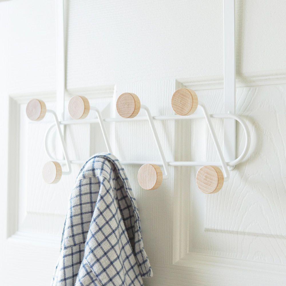 自然原木門後掛勾(兩色) 完美主義【H0122】