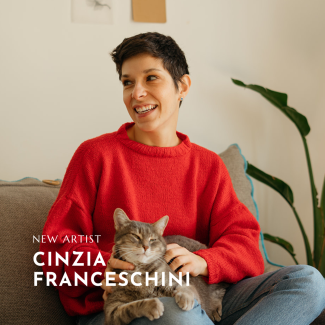 イタリア ローマ発 Cinzia Franceschini による日常の小さな幸せが溢れるアートコレクションを発売開始 海外アートポスターのセレクトショップ Decasa Pr Times