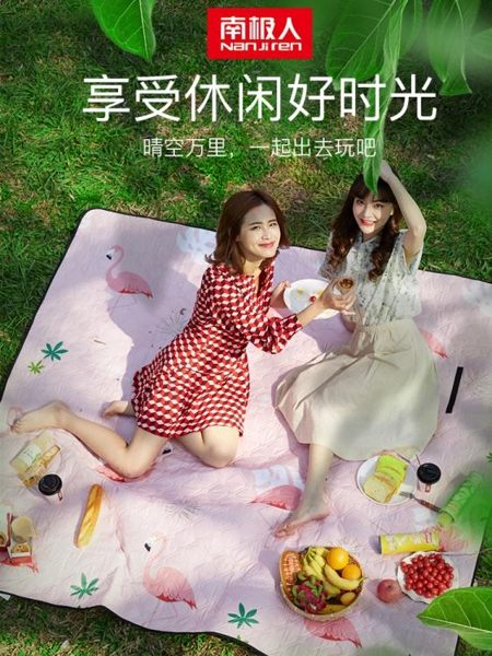 野餐布春游墊子野餐墊防潮墊加厚ins風網紅戶外墊子便攜式 玩趣3C