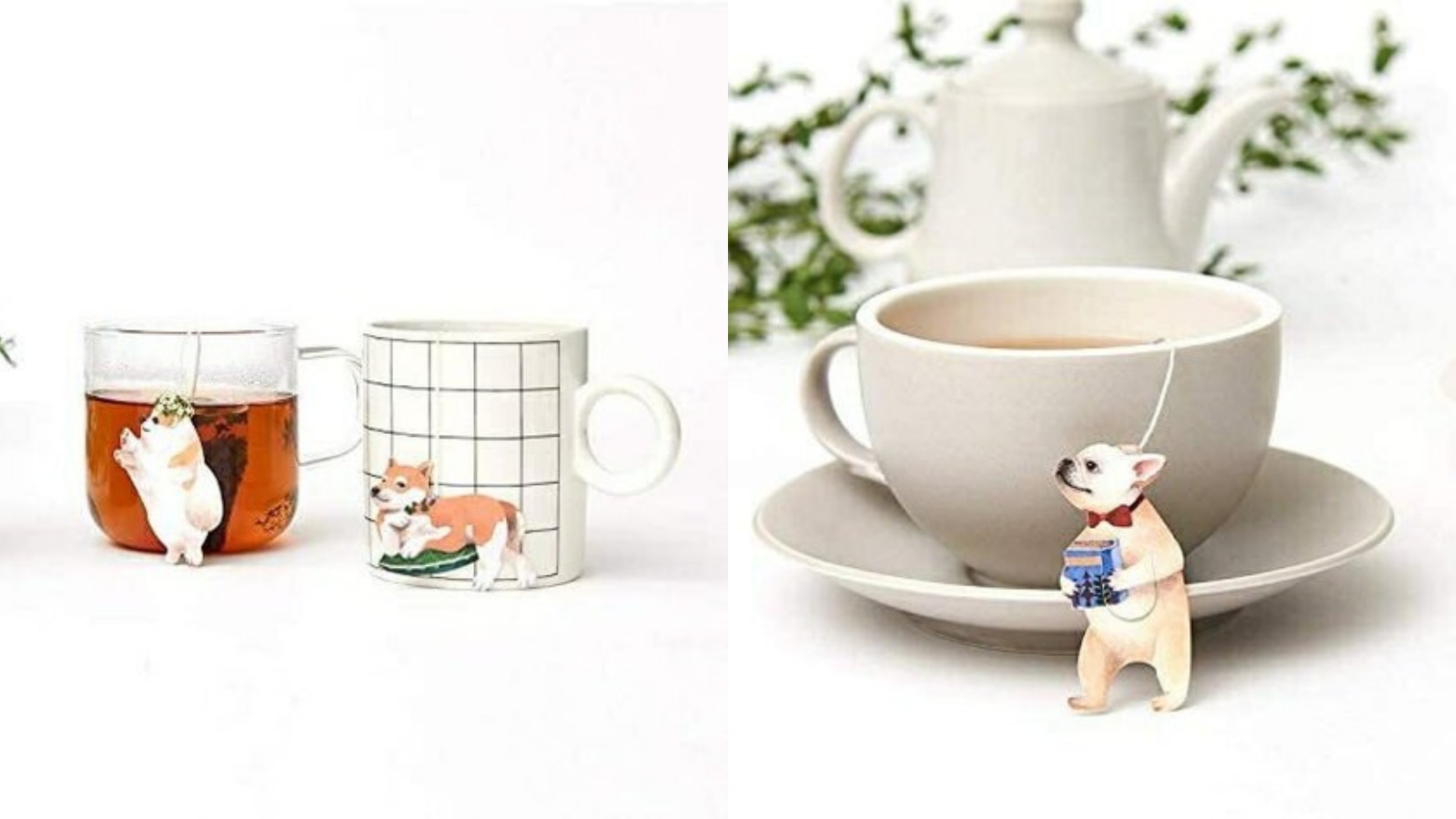 日本 Gongdreen 伯爵茶包 狗狗造型