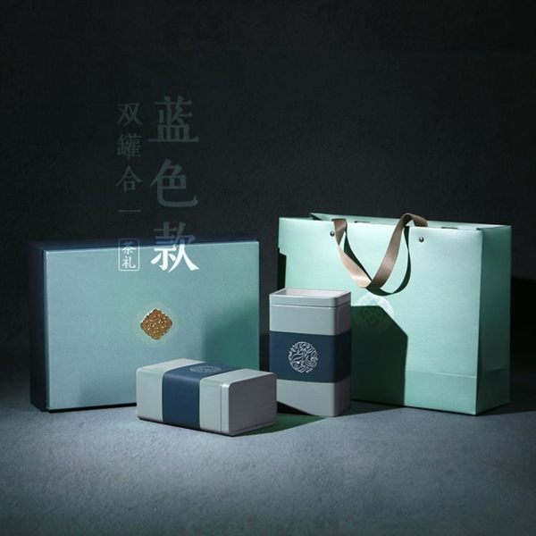 禮盒新款半斤一斤裝通用茶葉包裝盒高檔創意春茶綠茶西湖龍井禮盒空盒-凡屋
