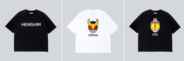 仮面ライダー がファッションブランドに 変身 クウガ ファイズ Wのアイテム登場