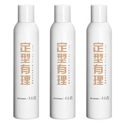 即期良品出清《台塑生醫》Drs Formula定型有理-強力塑型定型噴霧255ml*3入-(有效日期2020/04)