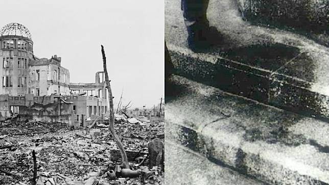 原子彈爆炸後 人瞬間蒸發僅留 恐怖殘影 烙印在牆 Tvbs Line Today