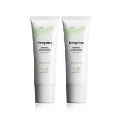 Neogence霓淨思 純物理舒緩防曬乳SPF30/★★★ 2入組