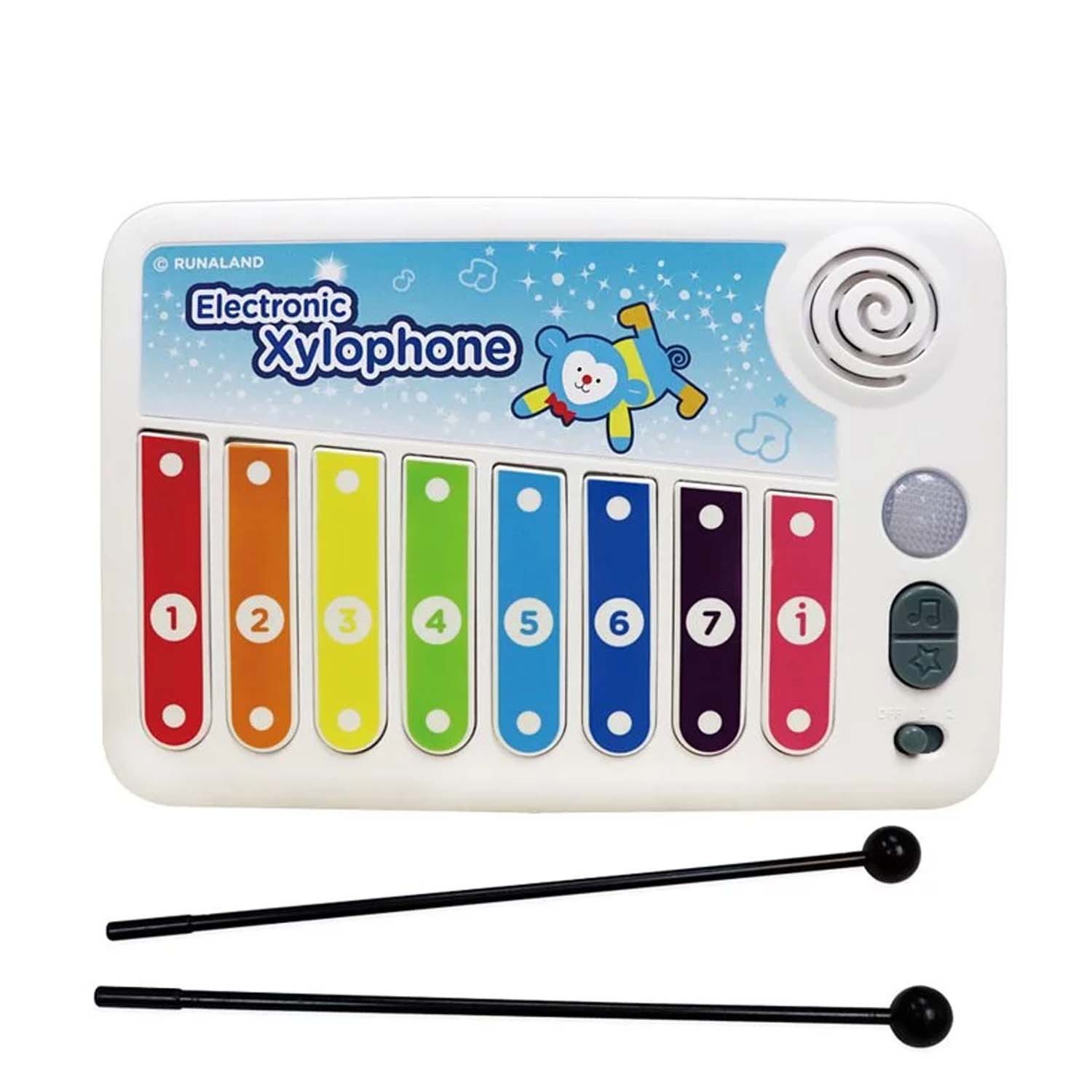 2種音色與模式、6首遊戲音樂、8首DEMO，豐富趣味。搭配遊戲書，親子共玩，建立自信心。聲音輕快、燈光溫和、安全享受音樂體驗;適合喜歡音樂的孩子，透過敲擊琴鍵來敲出美妙樂曲，不同顏色的燈光隨節奏閃爍搭