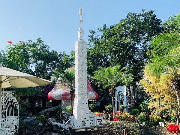 倪倪愛旅遊－『台中大坑一日遊推薦』台中近郊鳥語花香闔家出遊秘密花園-台中大坑紙箱王創意園區、東山水岸餐廳、東東芋圓直擊分享