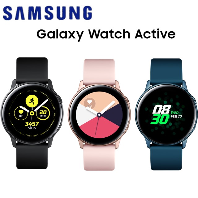 ▼一睹嶄新的Galaxy Watch Active▼◤透過全方位的方式，追蹤你的健康數據◢★ 輕薄簡約設計★ 自動健身運動偵測 (心跳/健身/睡眠/壓力)★ 支援無線充電、無線電力分享 (透過手機)★