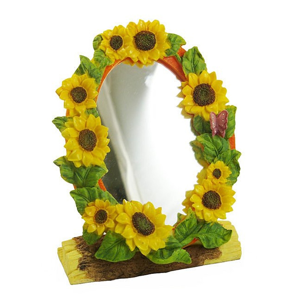向日葵相框鏡子D0073