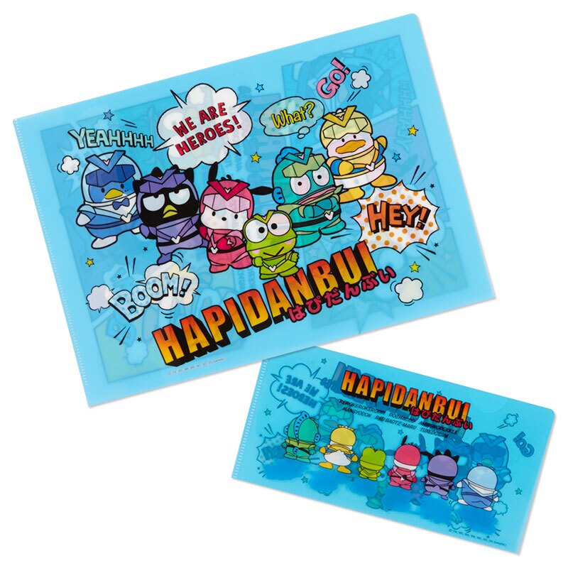 真愛日本 日本製 兩入 文件夾 酷企鵝 帕洽狗 幸福 戰隊 FD95 資料夾 收納夾 文具 辦公