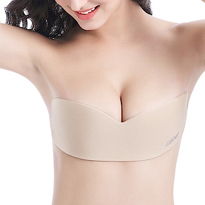 Casy Bra 隱形內衣nubra 矽膠爆乳~超集中加厚防水婚紗禮服婚禮新娘絕世