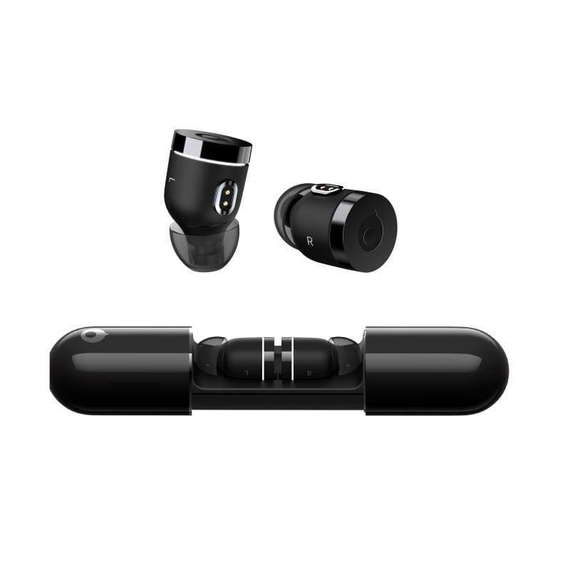 體現輕盈無負擔之真無線耳機耳機，獲得專業採購人士一致好評，特別推薦給你。 商品規格 產地：中國保固：一年材質：高密度塑料尺寸：尺寸：14x23.5mm（耳機）、27.5x88mm（充電膠囊）重量：5g