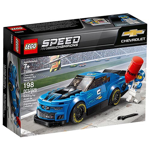 #樂高積木 #LEGO #正版公司貨駕車樂高®超級賽車系列 75891 Chevrolet Camaro ZL1 Race Car加油，然後呼嘯而去！打開這台高速賽車的防滾籠，將車手放進駕駛座。與好友